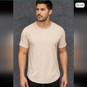 Cuts Clothing Pyca Pro Curve Hem Men’s Shirt, NWOT